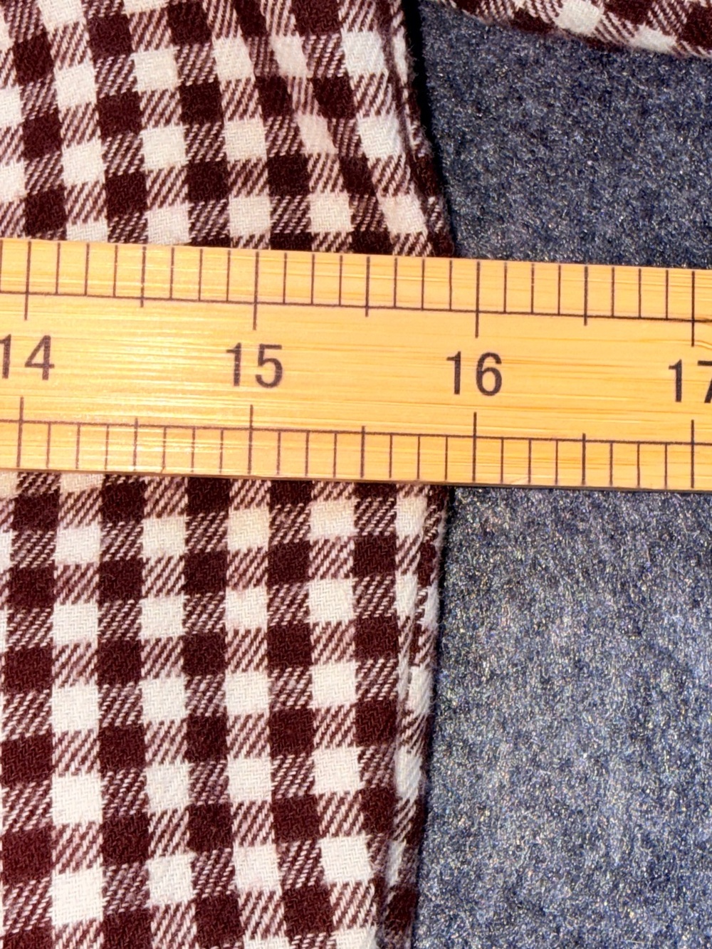 Madewell XXS Brown Gingham Crop Top Cottagecore Puff Sleeve Button Front Cotton - Picture 9 of 11